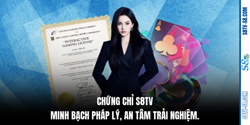 Giấy phép hoạt động S8TV: Thông tin chi tiết uy tín 2026!