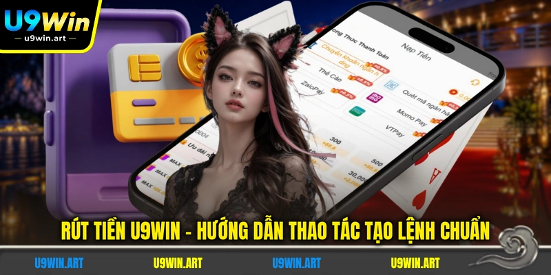 Rút Tiền U9WIN - Hướng Dẫn Thao Tác Tạo Lệnh Chuẩn